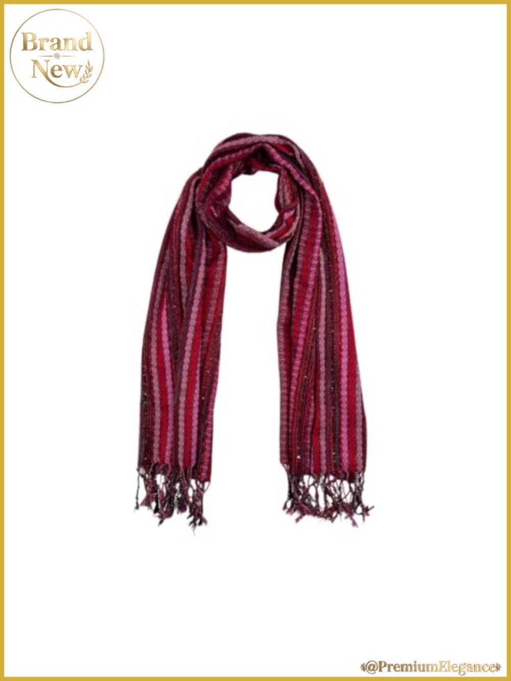 Zari Weave Handmade Luxury Shawl Scarf Wrap Metallic Sequins